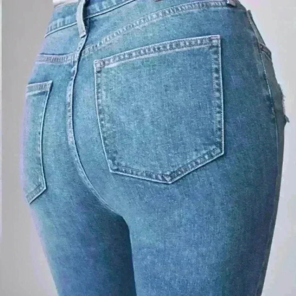 Aritzia Denim  Forum‎ The Yoko High Rise Slim Blue size 28 - Picture 5 of 12